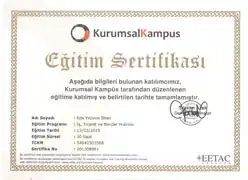 İş, Ticaret ve Borçlar Hukuku Eğitim Sertifikası Thumb