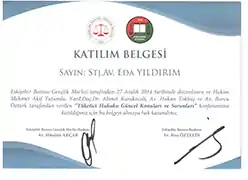 Tüketici Hukuku Güncel Konular ve Sorunları Belgesi